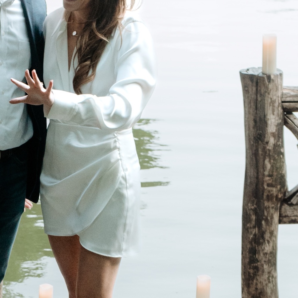 Zara - white dress